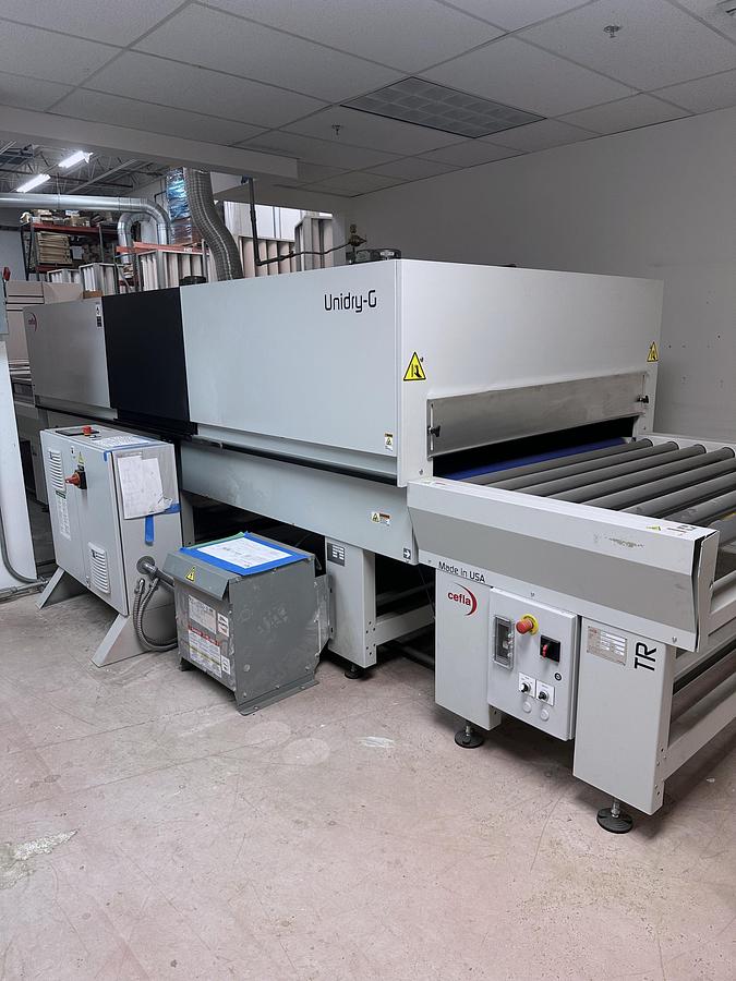 Used 2022 Cefla Automated Spray Finishing and Drying Line