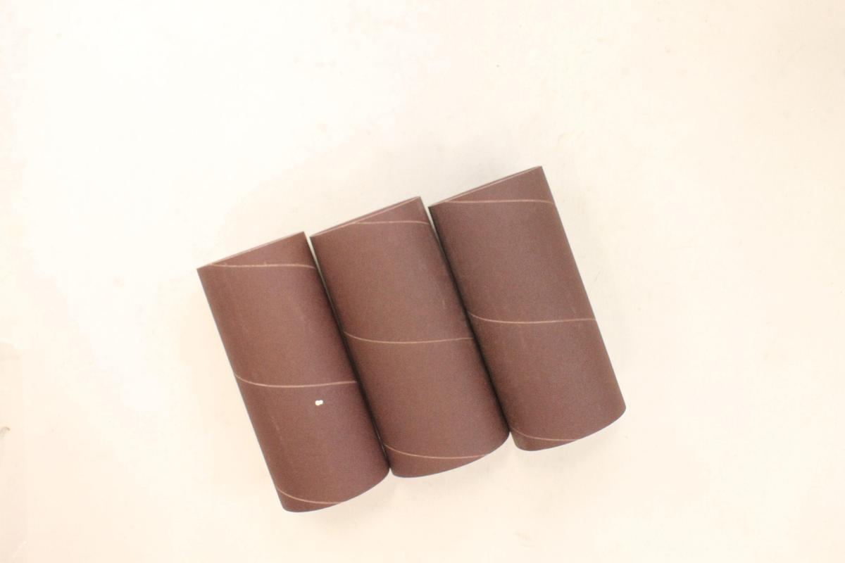 JET — Sanding Sleeves, 4 x 9 in, 100 Grit, Pack of 3
