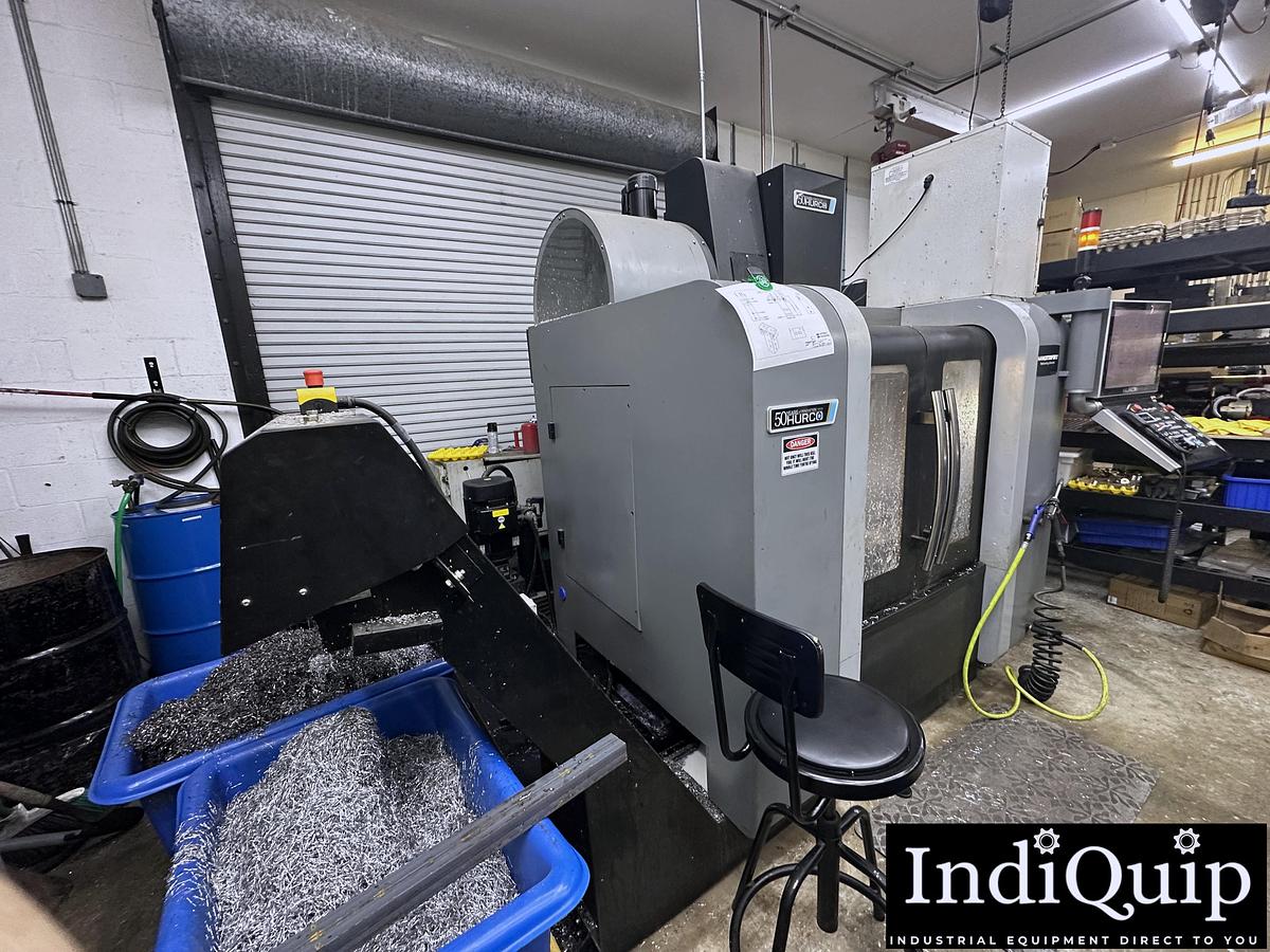 Used 2018 Hurco VM10i CNC Vertical Mill with 4th Axis