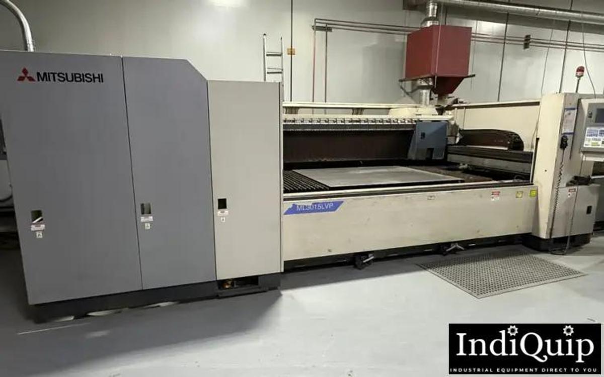 Used 2002 Mitsubishi ML 3015 VLP CO2 Laser with Pallet Changer