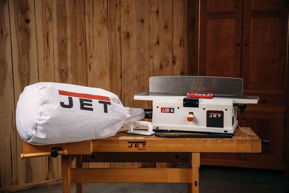 JJ-6HHBT, 6" Helical Head Benchtop Jointer