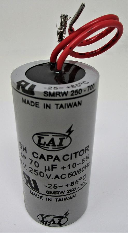 Run Capacitor 70Uf 250Vac | PM1000-115RC