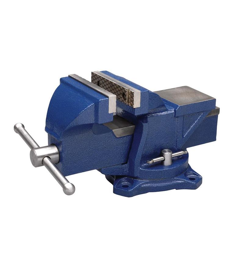 General Purpose 4” Jaw Bench Vise with Swivel Base