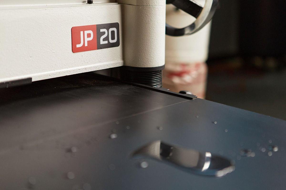 JWP-208HH-BLK, JET Black 20" Helical Head Planer, 230V 1PH, 5HP