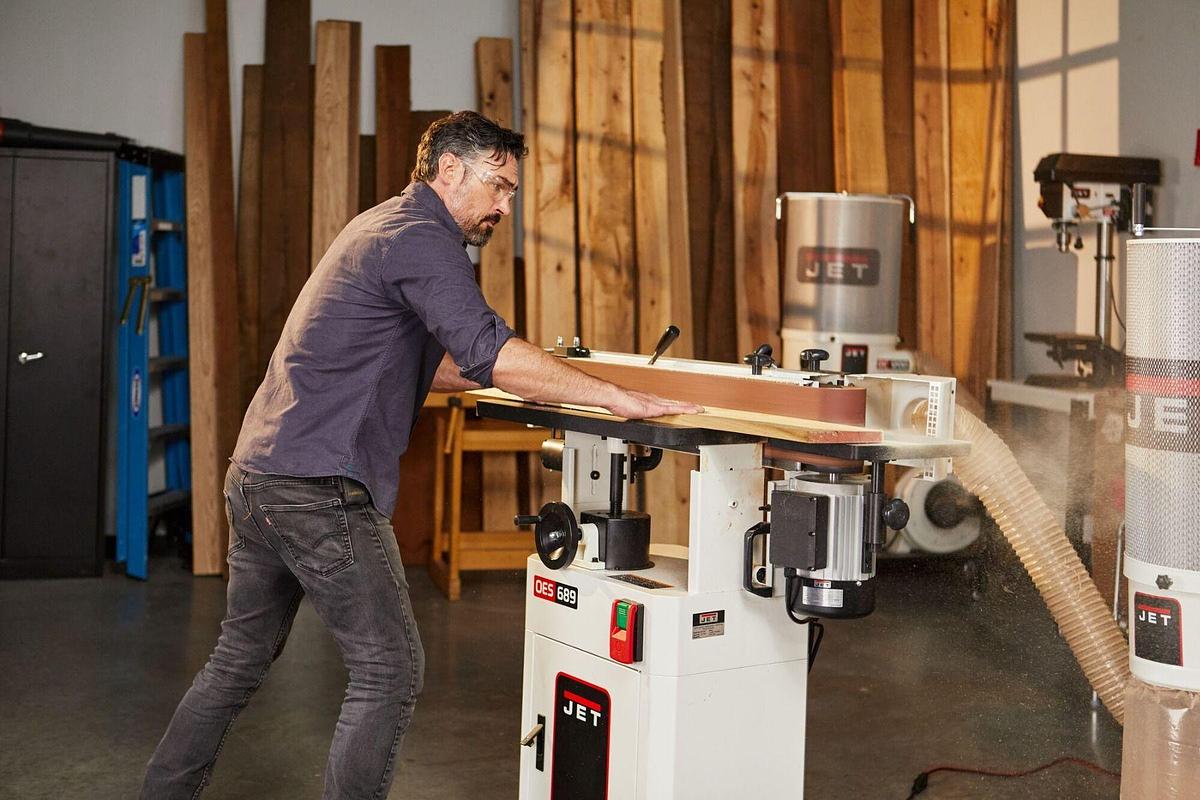 OES-689-BLK JET Black Oscillating Edge Sander, 6" x 89" Belt