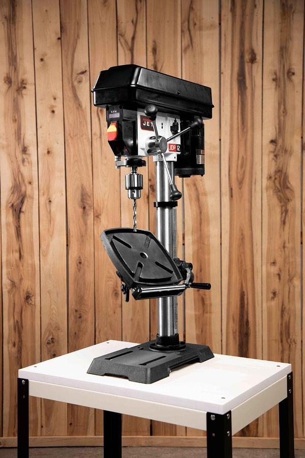 12-Inch Benchtop Variable-Speed Drill Press (JWDP-12)
