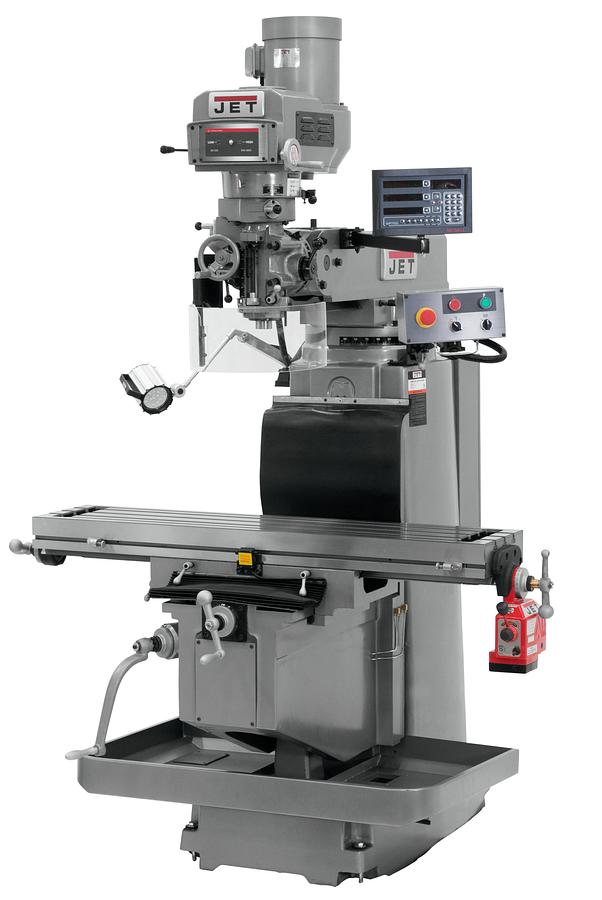 JTM-1254RVS with NEWALL DP700 DRO & X Powerfeed