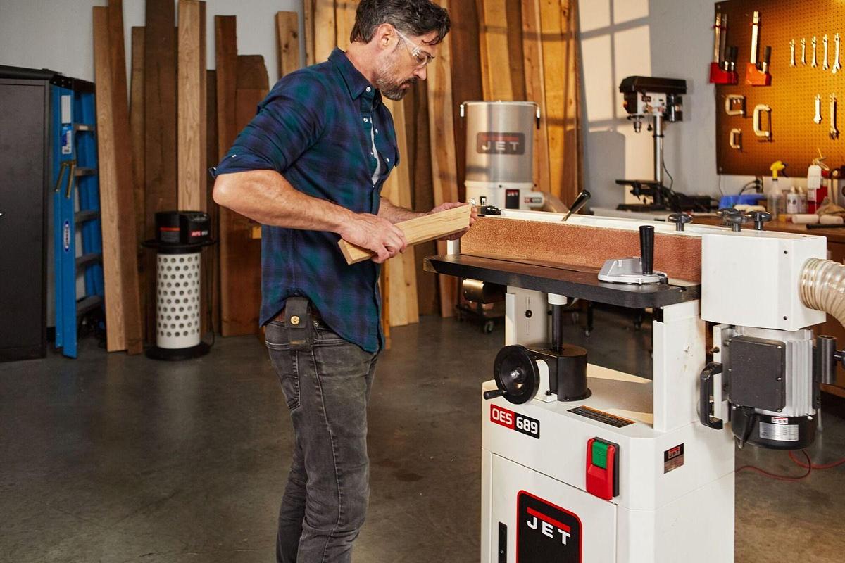 OES-689-BLK JET Black Oscillating Edge Sander, 6" x 89" Belt