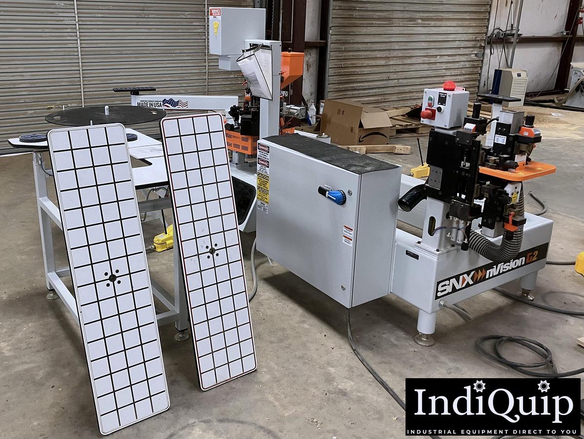 Used 2021 SNX nVISION SYSTEM1 G3 Contouring Edgebander