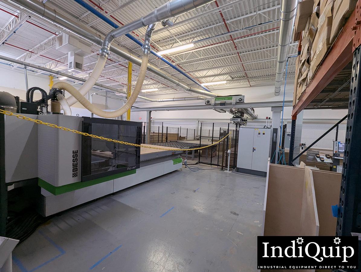Used 2022 Biesse Rover A FT 2231 5' x 10' CNC Nesting Router