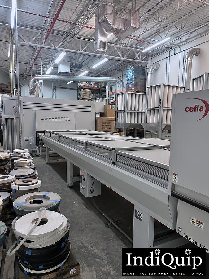 Used 2022 Cefla Automated Spray Finishing and Drying Line
