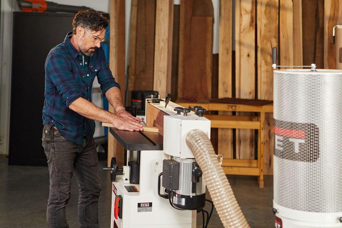 OES-689-BLK JET Black Oscillating Edge Sander, 6" x 89" Belt