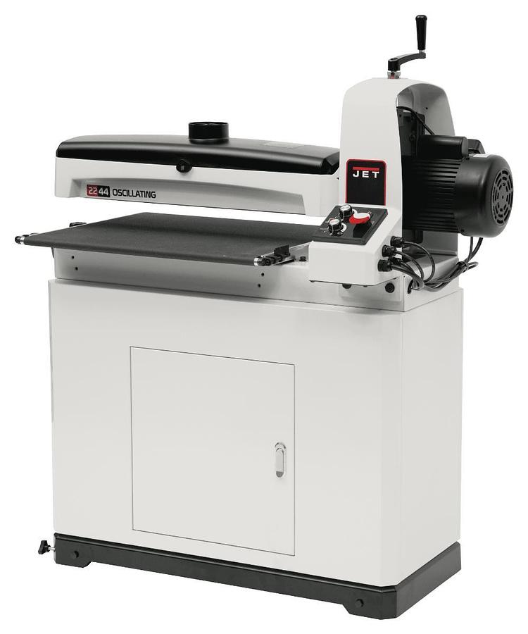 JWDS-2244OSC Oscillating Drum Sander With Closed Stand