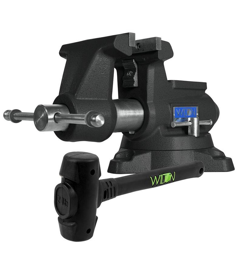 Special Edition Black 855M Mechanics Pro Vise incl. a free 2 lb B.A.S.H. Dead Blow Hammer