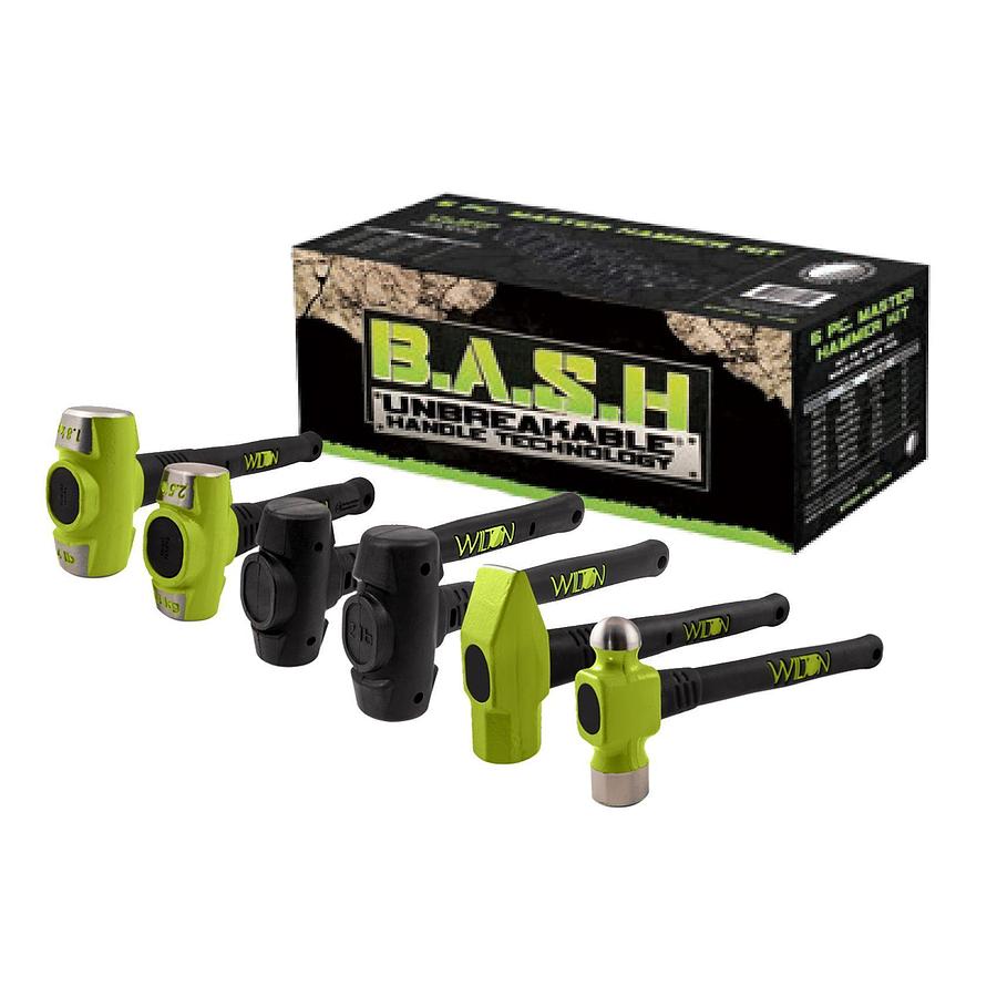 B.A.S.H® 6-PC Master Hammer Kit
