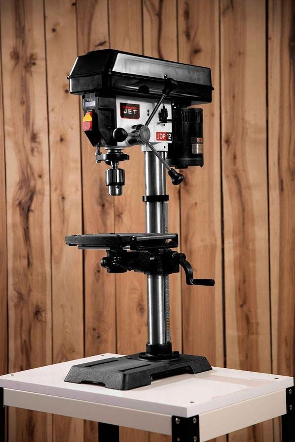 12-Inch Benchtop Variable-Speed Drill Press (JWDP-12)