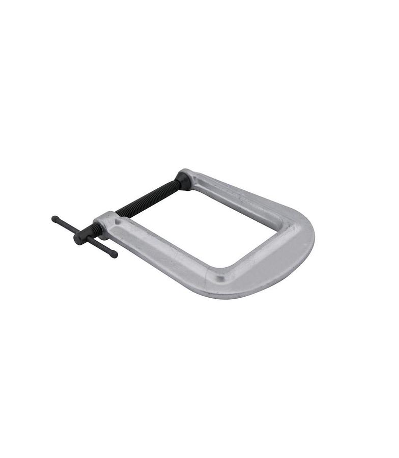 Deep-Reach Carriage C-Clamp, 0" – 3" Jaw Opening, 4-1/2" Throat Depth