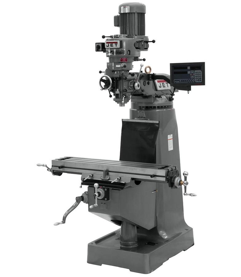 JTM-2 Mill With 3-Axis Newall DP700 DRO (Quill)