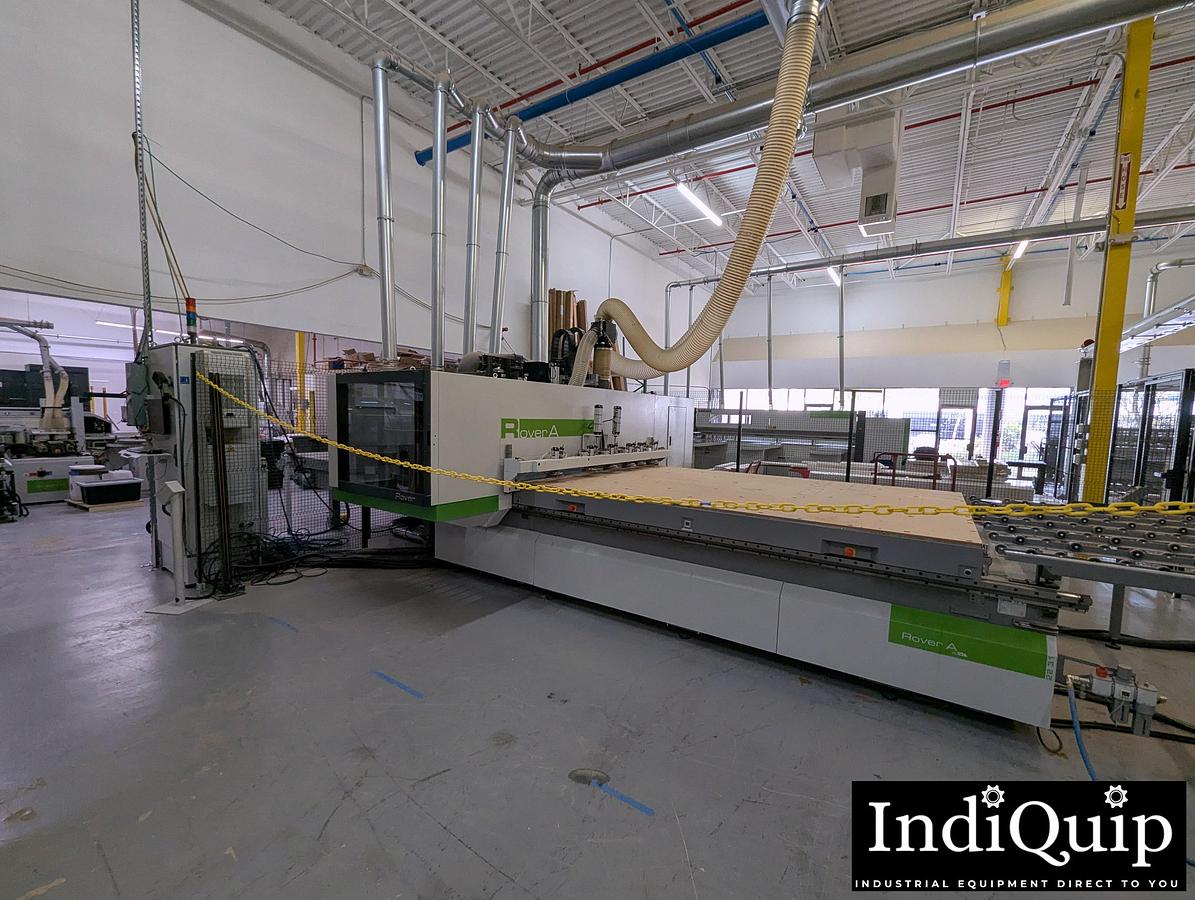 Used 2022 Biesse Rover A FT 2231 5' x 10' CNC Nesting Router