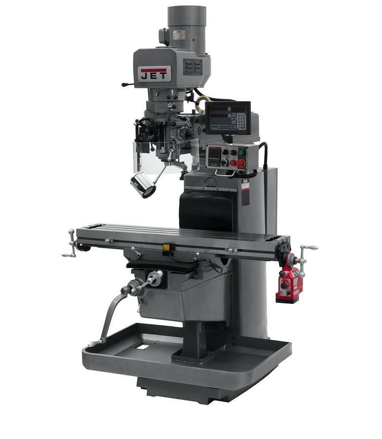 JTM-1050EVS2/230 Mill With Newall DP700 DRO With X-Axis Powerfeed