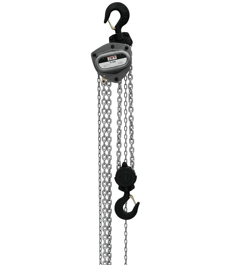 5-Ton Hand Chain Hoist with 30' Lift & Overload Protection | L-100-500WO-30