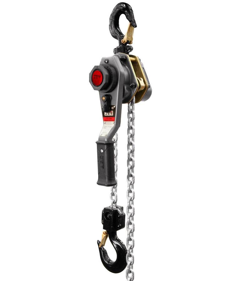 JLH-150WO-10, 1-1/2 Ton, Lever Hoist with 10' Lift with Overload Protection
