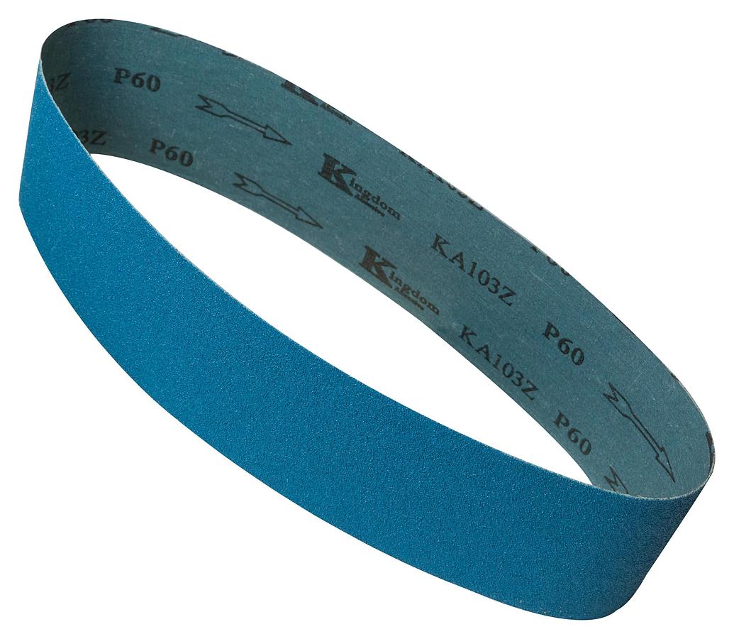 JET — Zirconium Oxide Sanding Belts (3), 4 x 36 in, 60 Grit