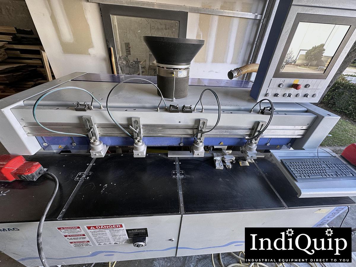 Used 2016 Weeke Optimat ABD 060/12/NA Drilling and Dowel Inserting Machine