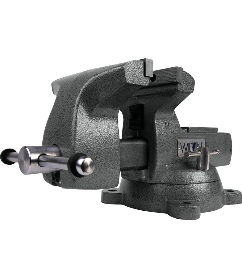 Mechanics Vise 8” Jaw with Swivel Base