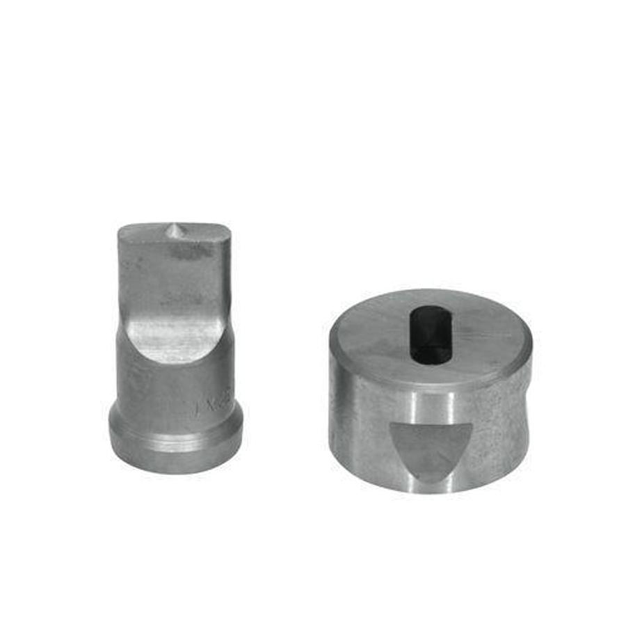 11/32 X 1 Oblong Punch & Die Set with Key-Way - (PDOB11/32X1)