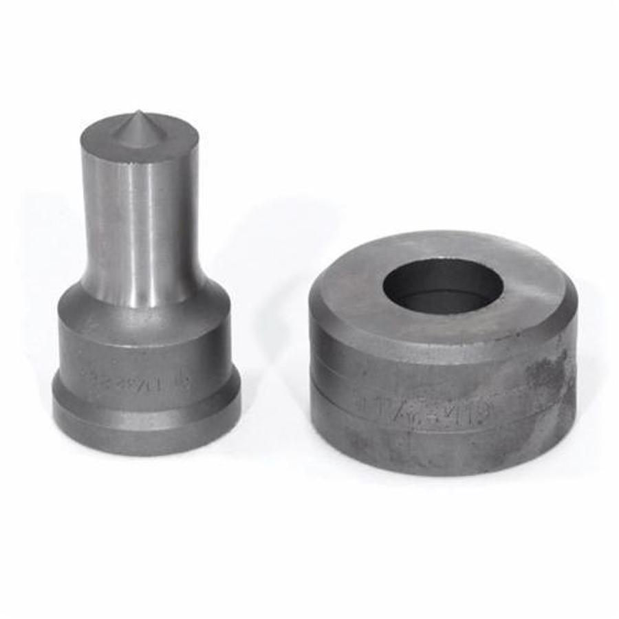 1-1/32" OS Round Punch & Die Set - (PDOS1-1/32)