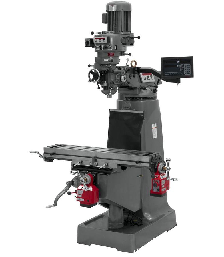 JTM-1 Mill With Newall DP700 DRO With X and Y-Axis Powerfeeds