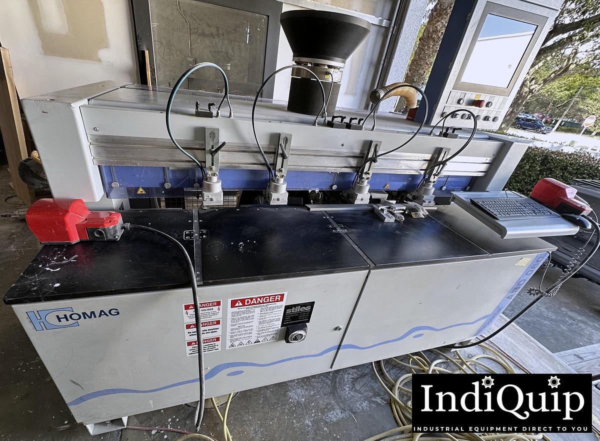 Used 2016 Weeke Optimat ABD 060/12/NA Drilling and Dowel Inserting Machine