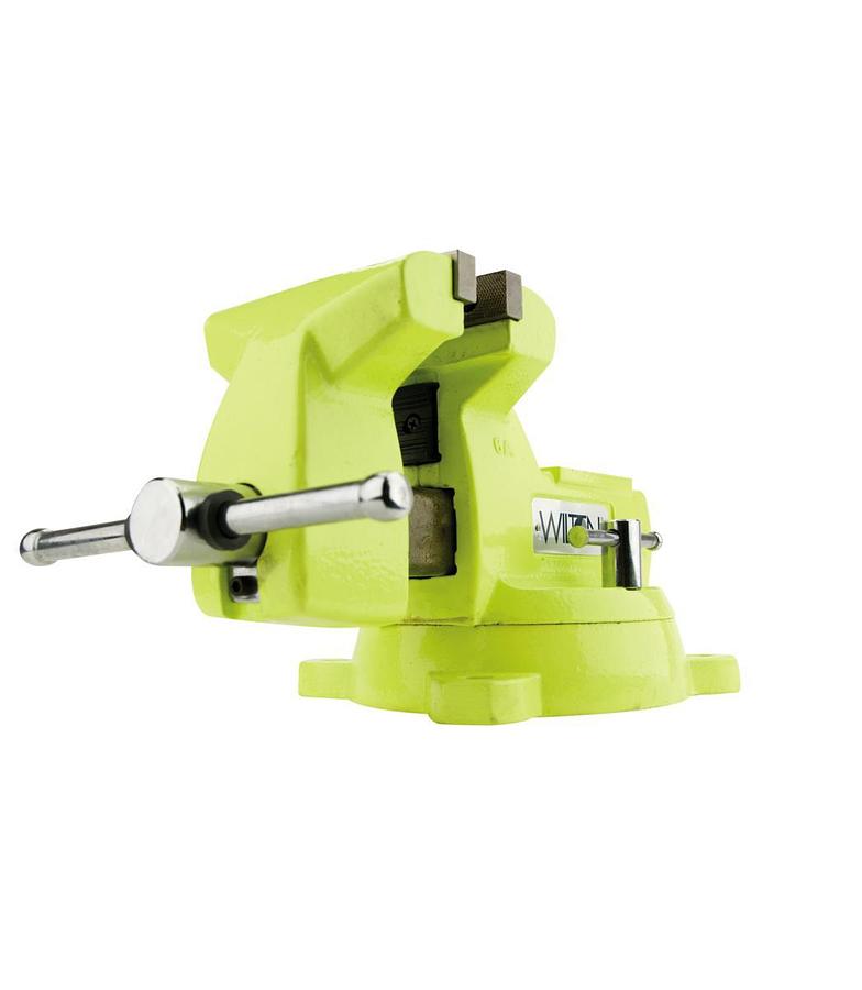 1550, High-Visibility Safety 5” Vise with Swivel Base