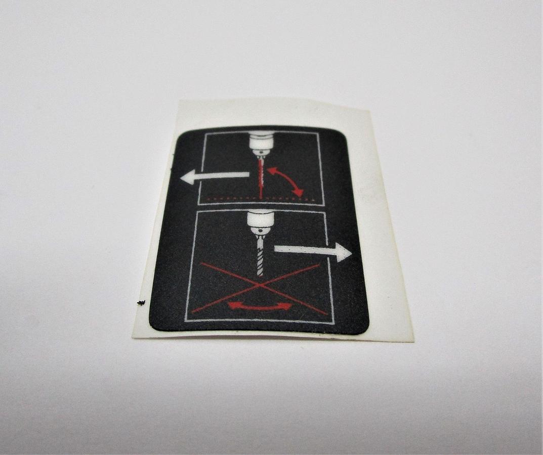 Label - Laser Adjustment Left | PM2800B-231