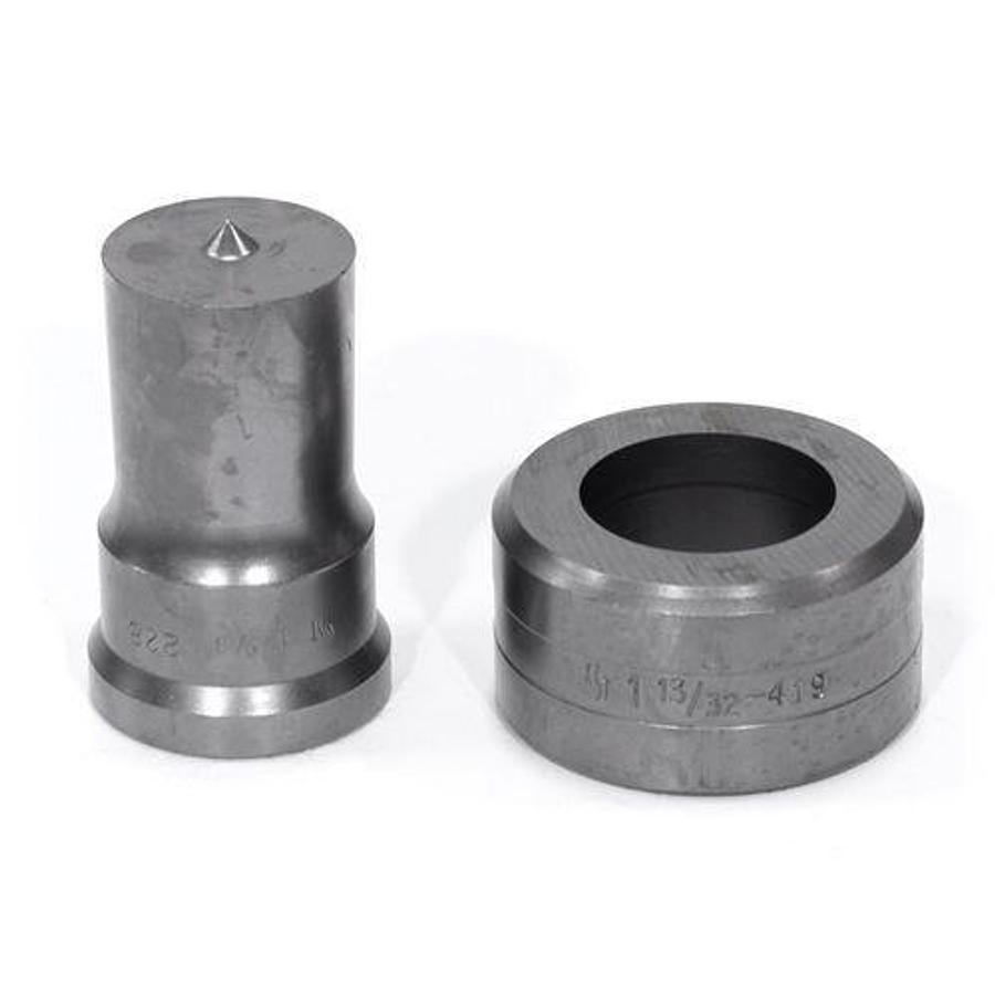 1-3/8" OS Round Punch & Die Set - (PDOS1-3/8)