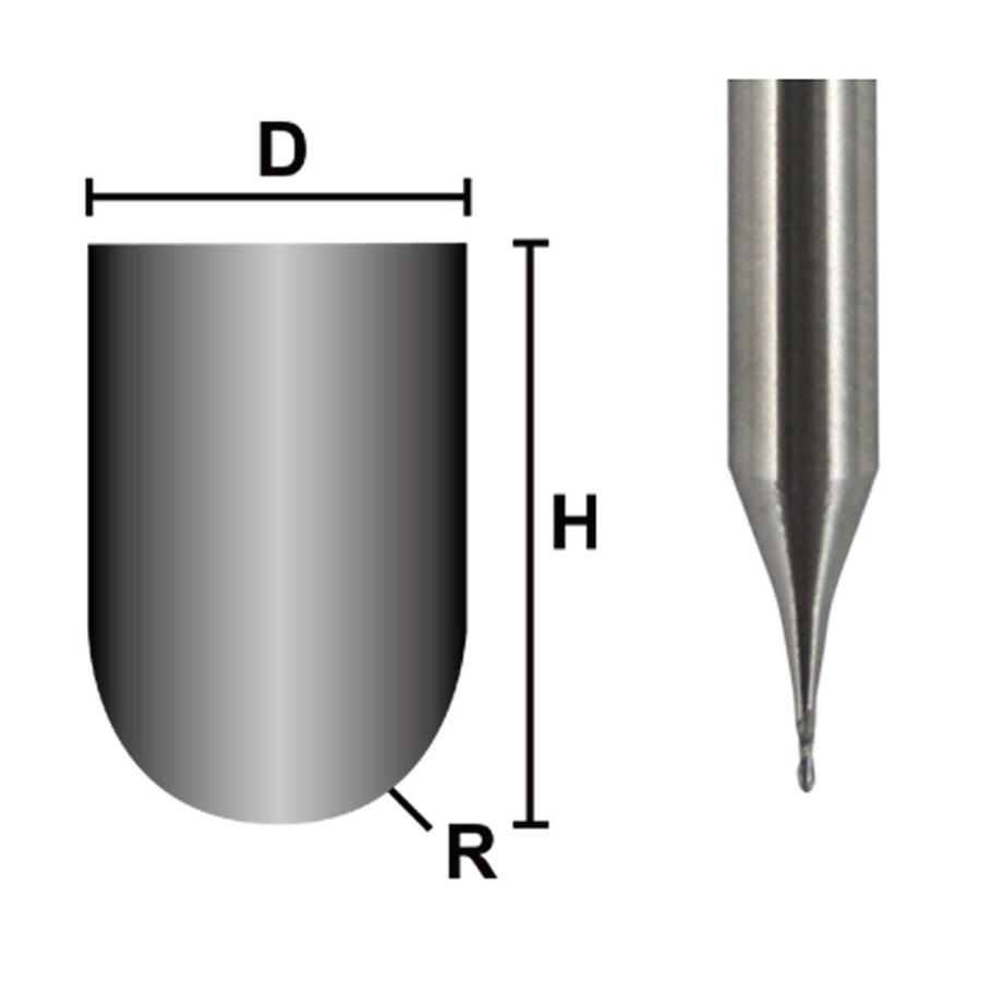 Ball Nose Cutter - DWR-4025A020