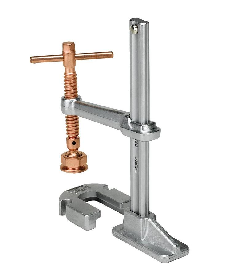 Welding Shoe Clamp 8 1/2" Jaw Opening, 5 1/2" Throat Depth