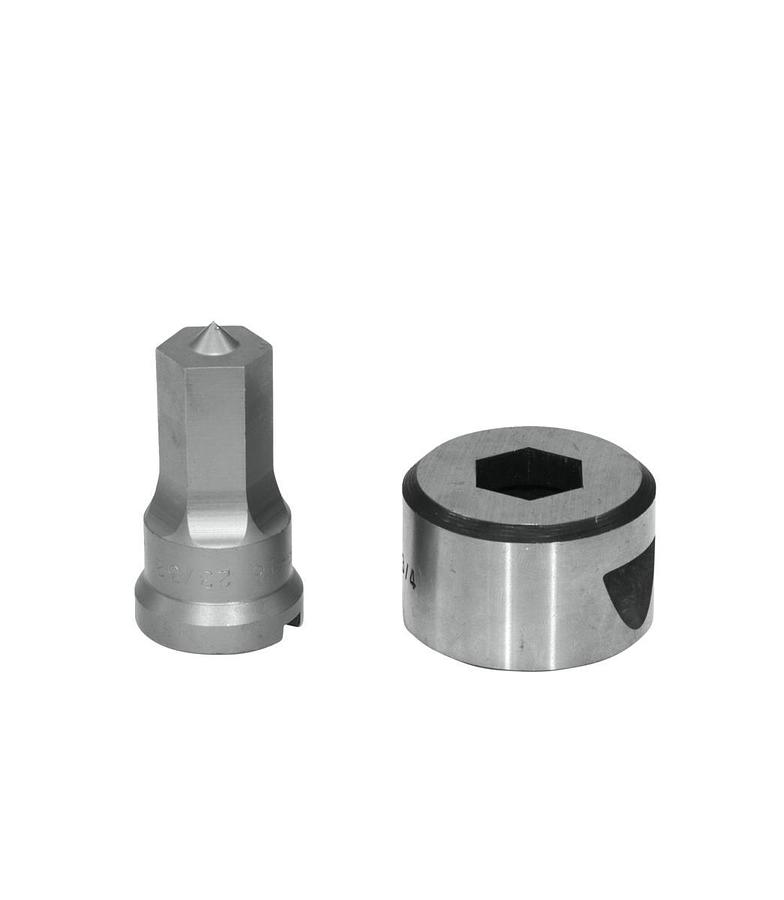 23/32" HEX Punch & Die Set with Key-Way | PDH23/32