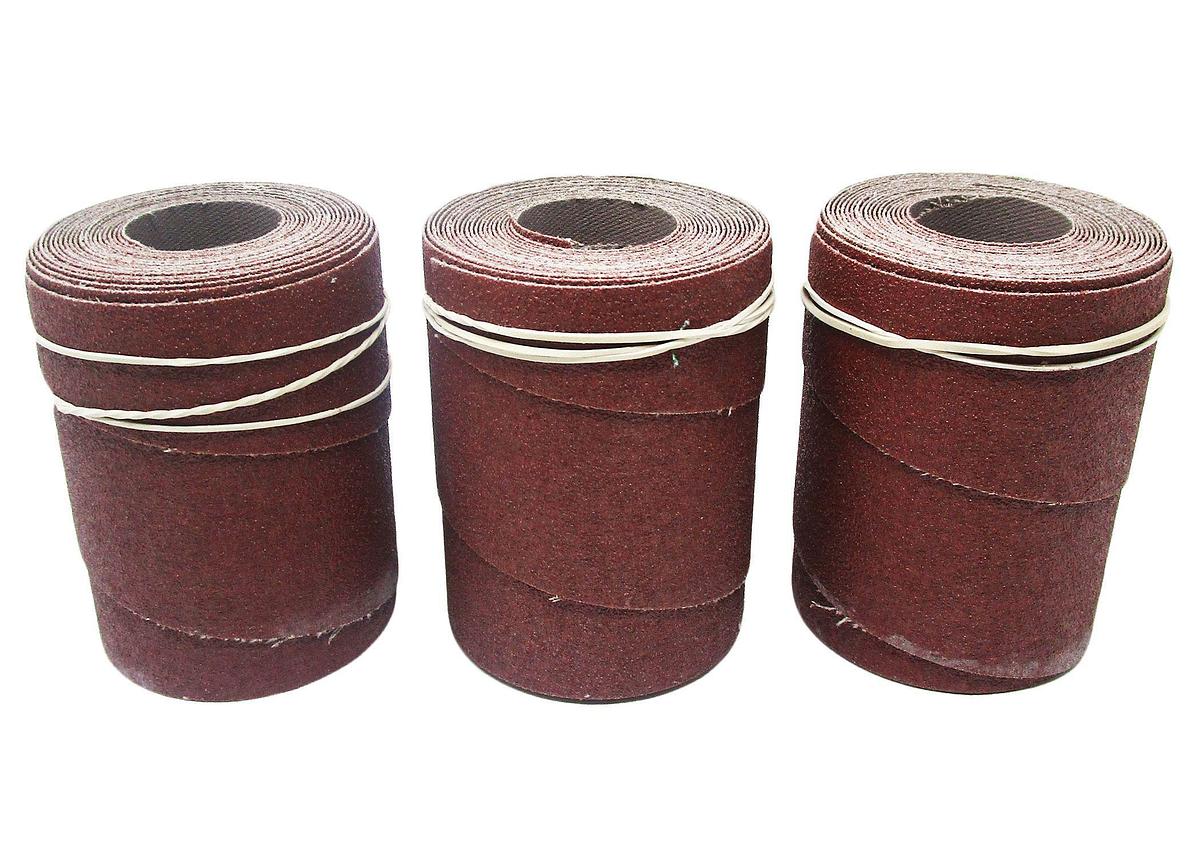Powermatic — Precut Abrasive Strips for PM2244 Drum Sander, 80 Grit, 3 Pack