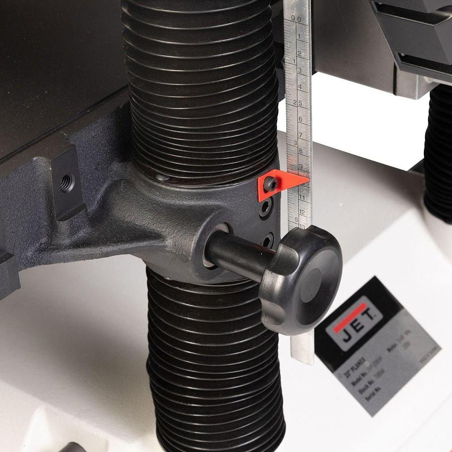 JWP-208HH-BLK, JET Black 20" Helical Head Planer, 230V 1PH, 5HP