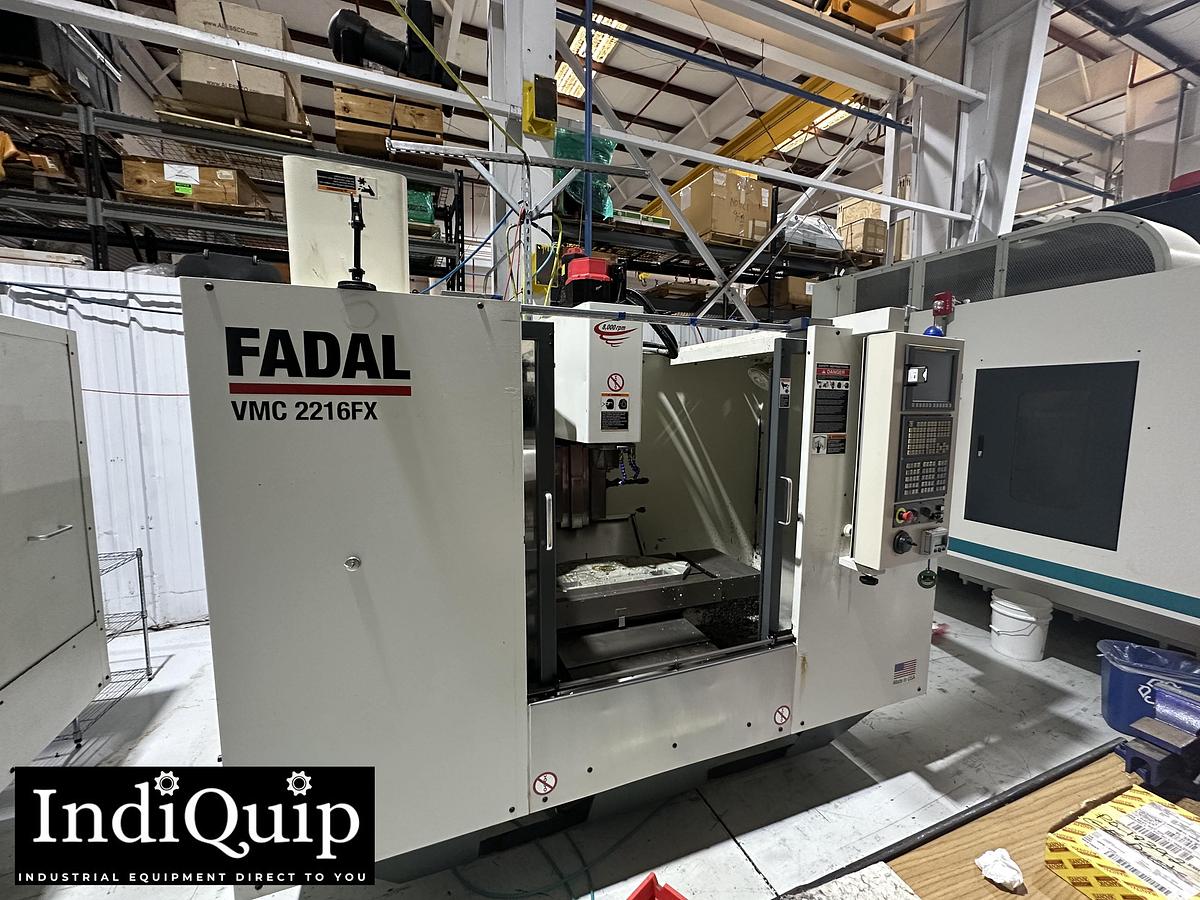 Used 2007 Fadal VMC 2216FX CNC Vertical Mill