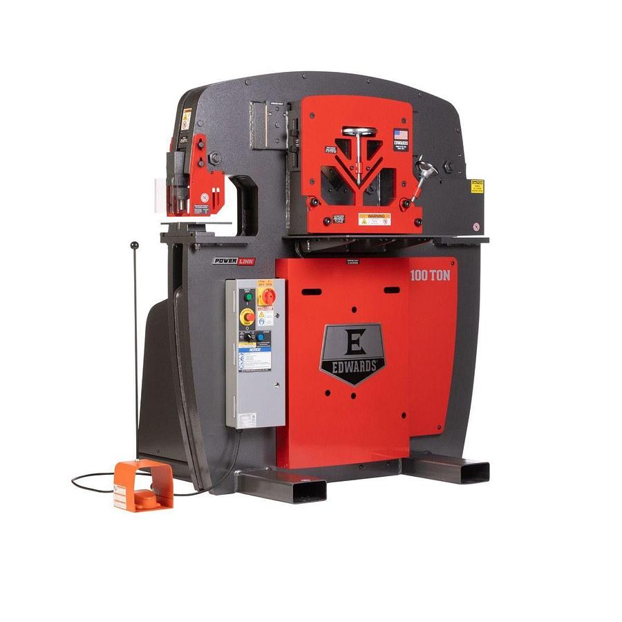 100 Ton Ironworker 575V, 3Ph, with PowerLink