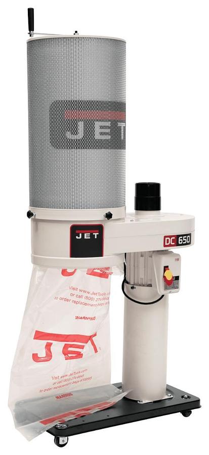 650 CFM Dust Collector with 2 Micron Canister Filter