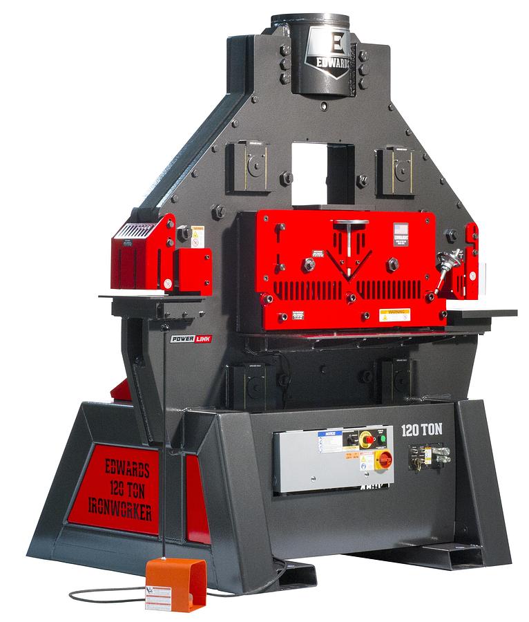120 Ton Ironworker 460V, 3Ph, with PowerLink