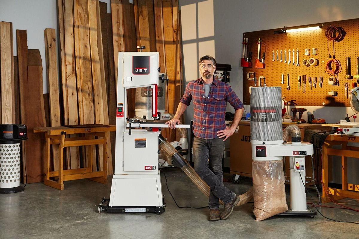 JET Black 14" Bandsaw  1.75HP, Single Phase, 115/230V, JWBS-14SFX-BLK