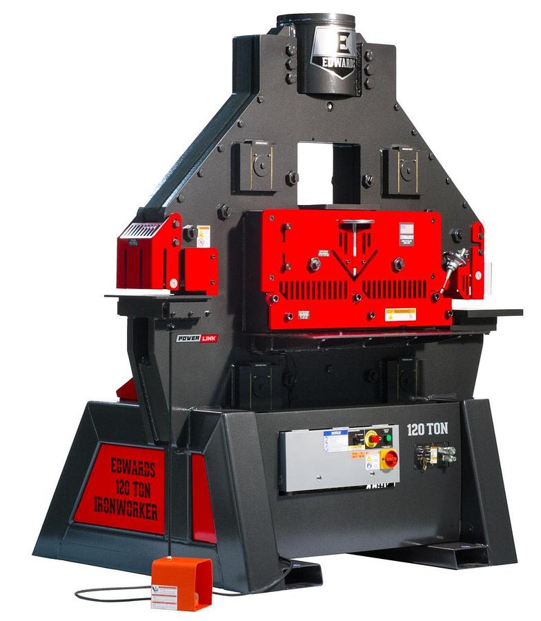 120 Ton Ironworker 208V, 3Ph, with PowerLink