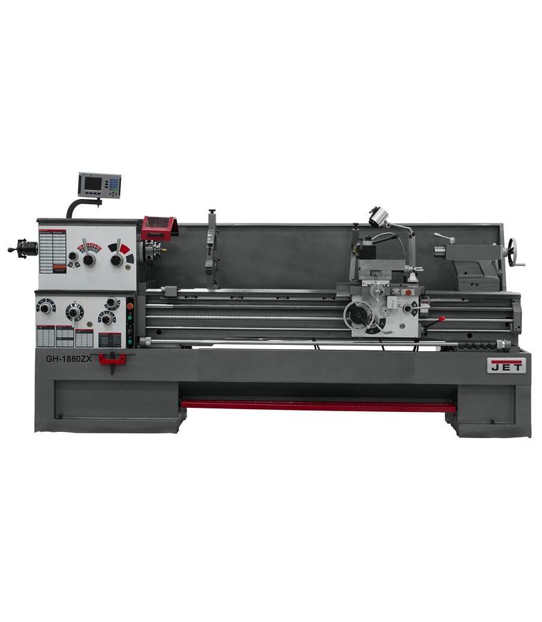 GH-1880ZX With ACU-RITE 203 DRO With Taper Attachment and Collet Closer