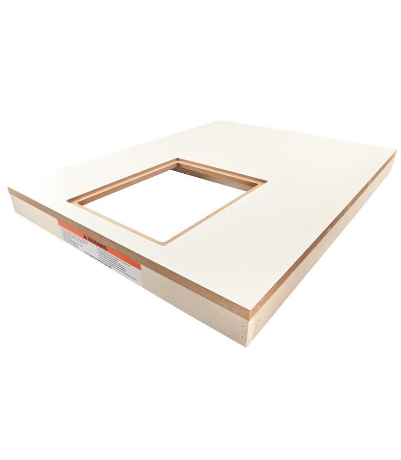 27" x 36" Wood Extension Table with Router Cutout
