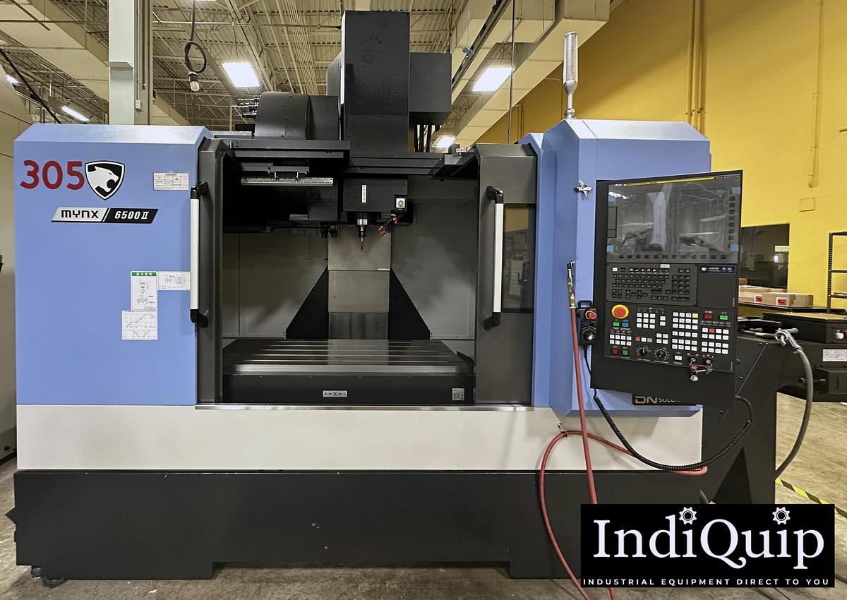 Used 2022 DNS Solutions Mynx 6500 II CNC Vertical Mill